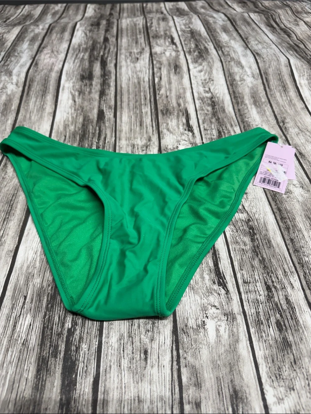 wild fable Bright Green Bikini Bottom - Hipster Cut -cheeky - high leg- low rise